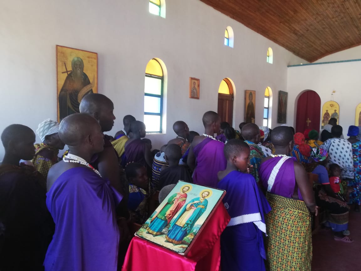 Sfinții Cosma și Damian – hram în parohia de la Mapogoro Sfinții Cosma și Damian – hram în parohia de la Mapogoro