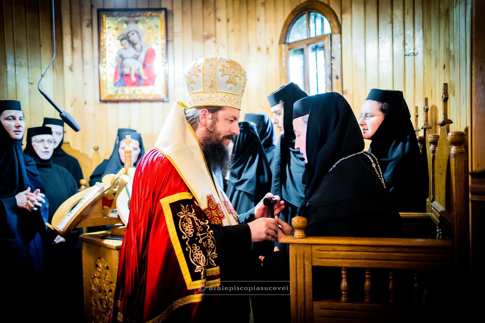 O nouă filă în istoria Mănăstirii Bălinești, instalarea noii starețe după 158 de ani