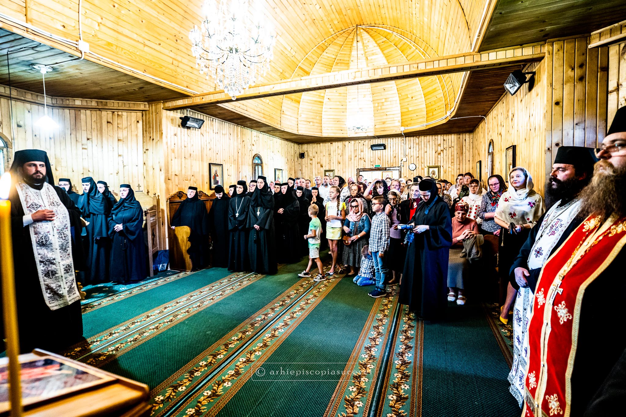 O nouă filă în istoria Mănăstirii Bălinești, instalarea noii starețe după 158 de ani