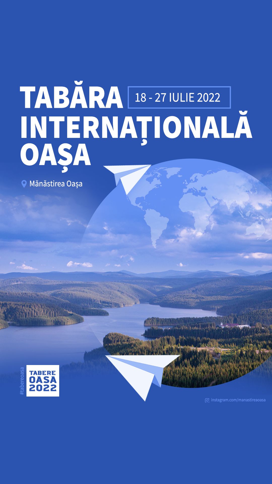 Tabără internațională la Mănăstirea Oașa