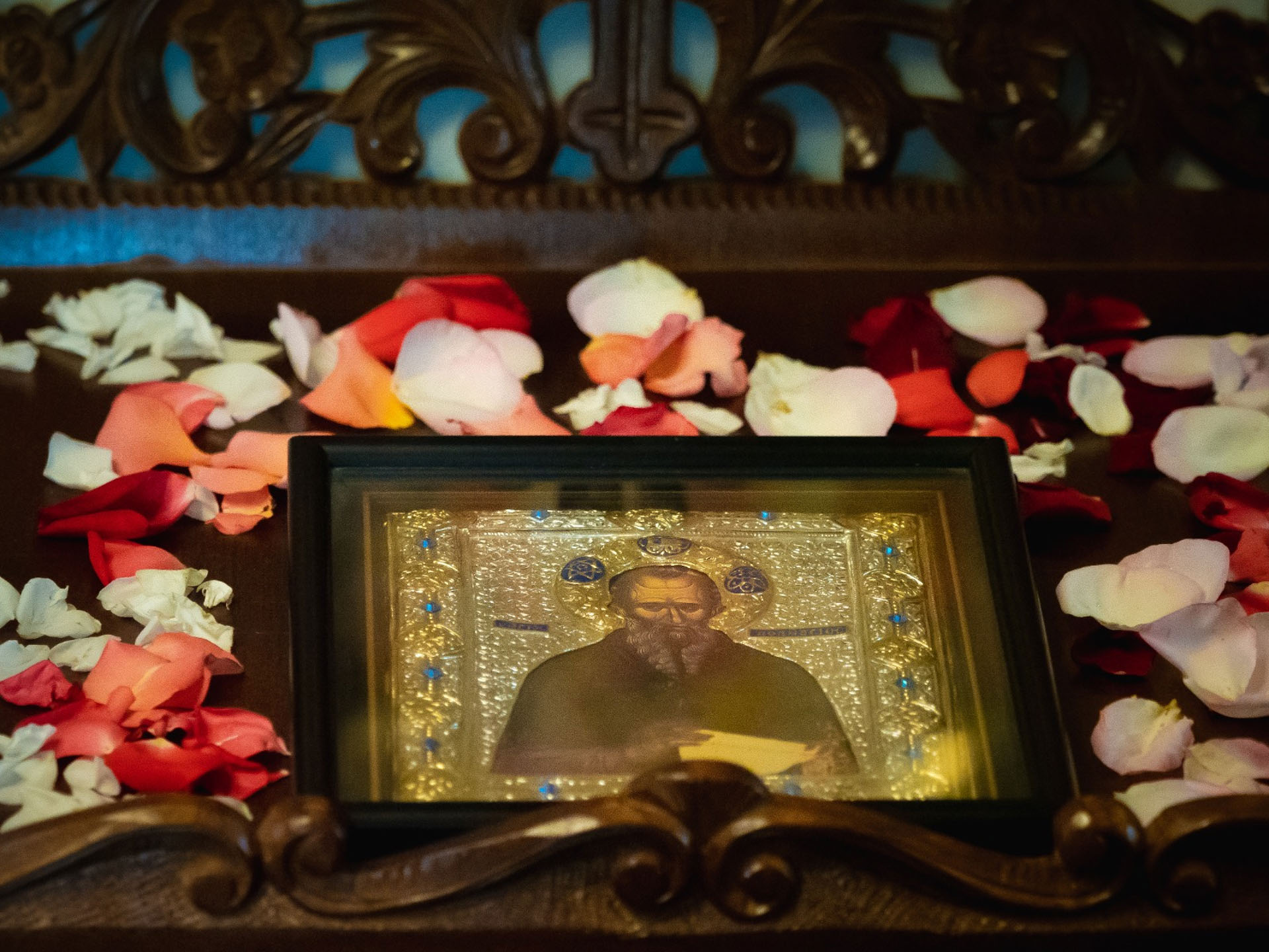 (Foto) Hram la Schitul Pocrov – Sfântul Atanasie Athonitul