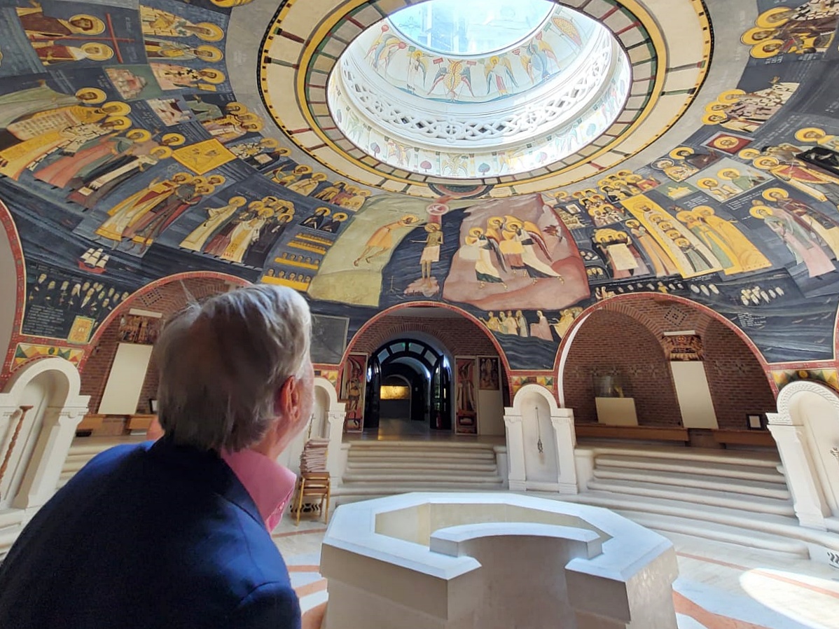 Tenismenul Ilie Năstase, în vizită la Catedrala Mitropolitană din Iași