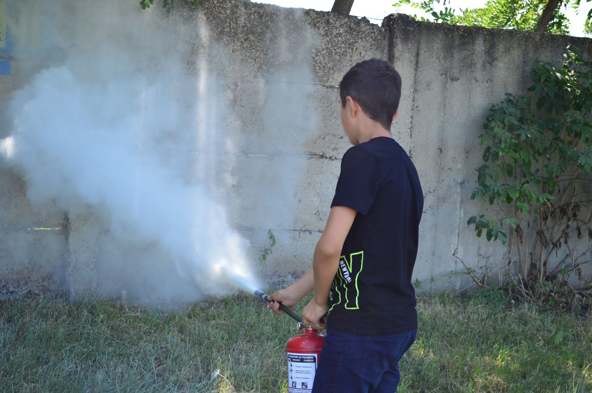 Instructaj PSI-SU la parohia Avrămeni