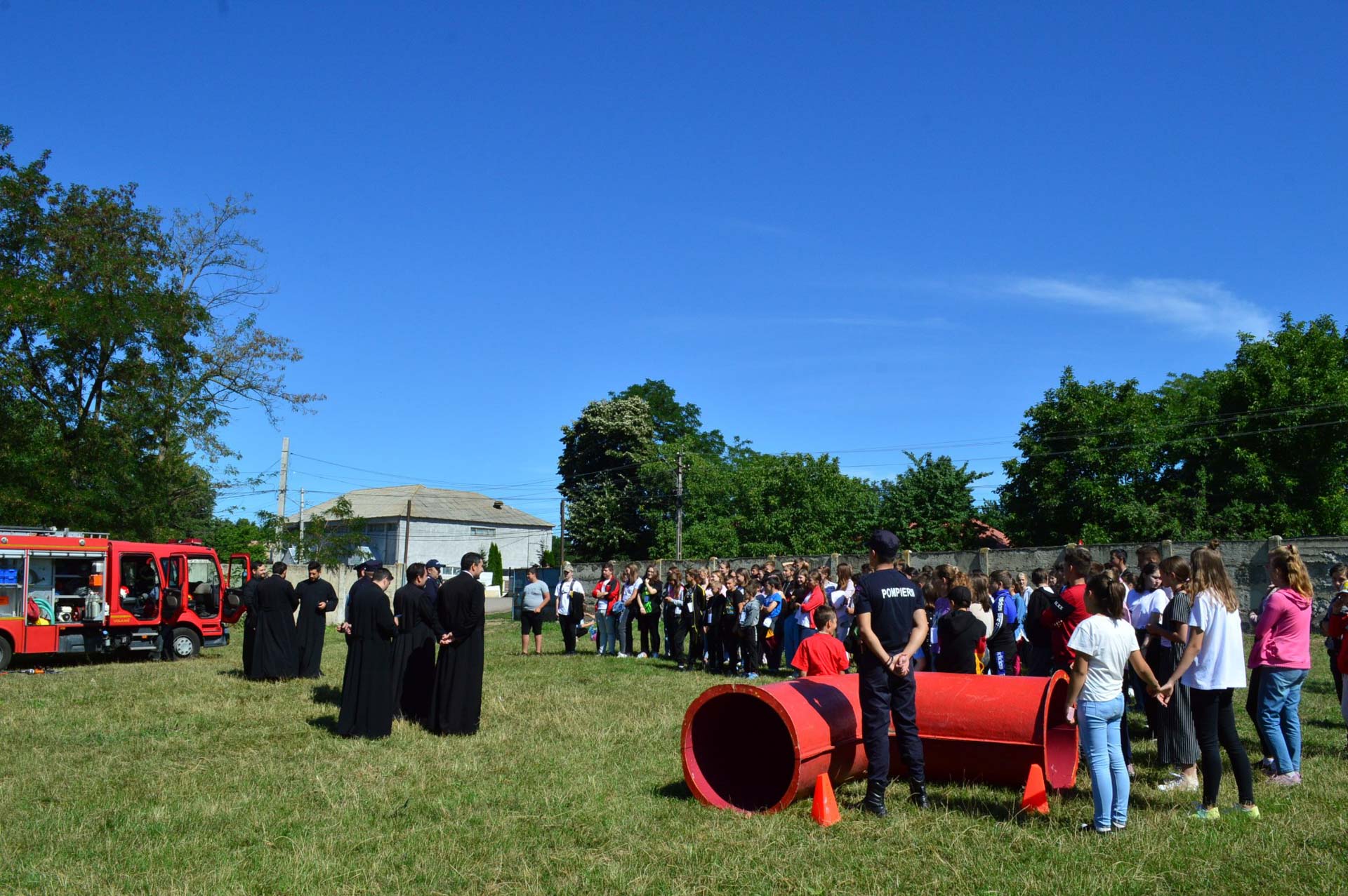 Instructaj PSI-SU la parohia Avrămeni