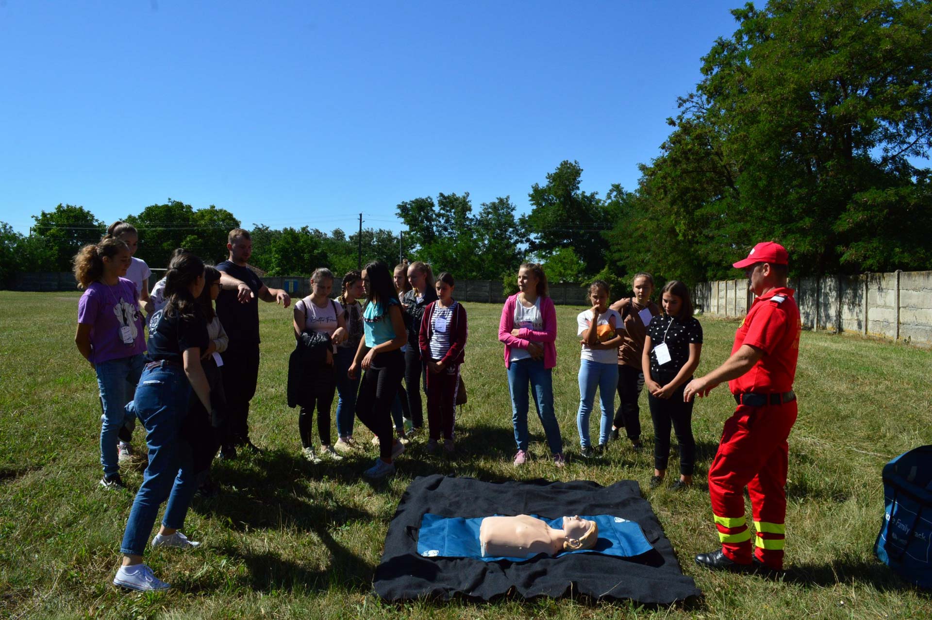 Instructaj PSI-SU la parohia Avrămeni