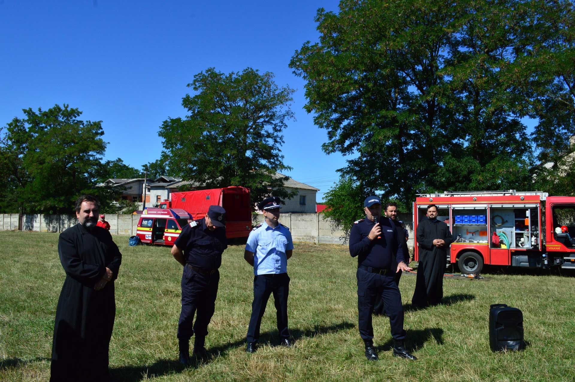 Instructaj PSI-SU la parohia Avrămeni