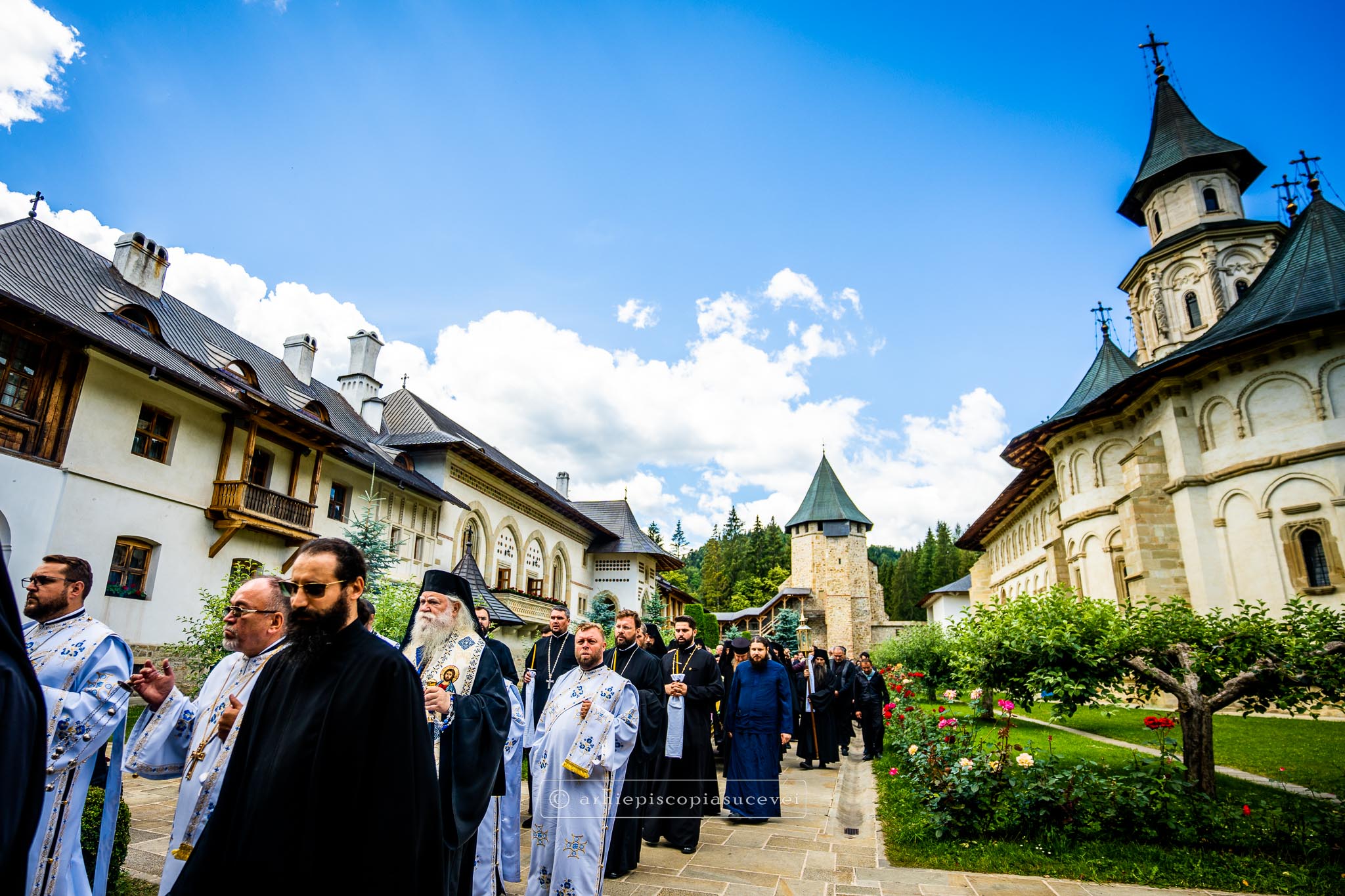Arhimandritul Grigorie Halciuc a fost înmormântat la Mănăstirea Putna