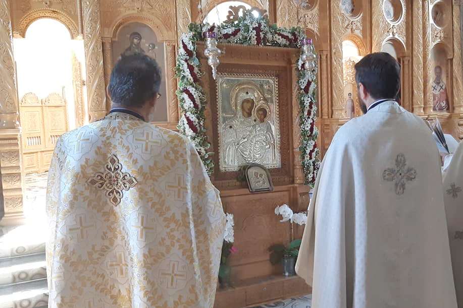 Cinstirea Sfintei Icoane a Maicii Domnului Prodromița, la catedrala din Moineşti