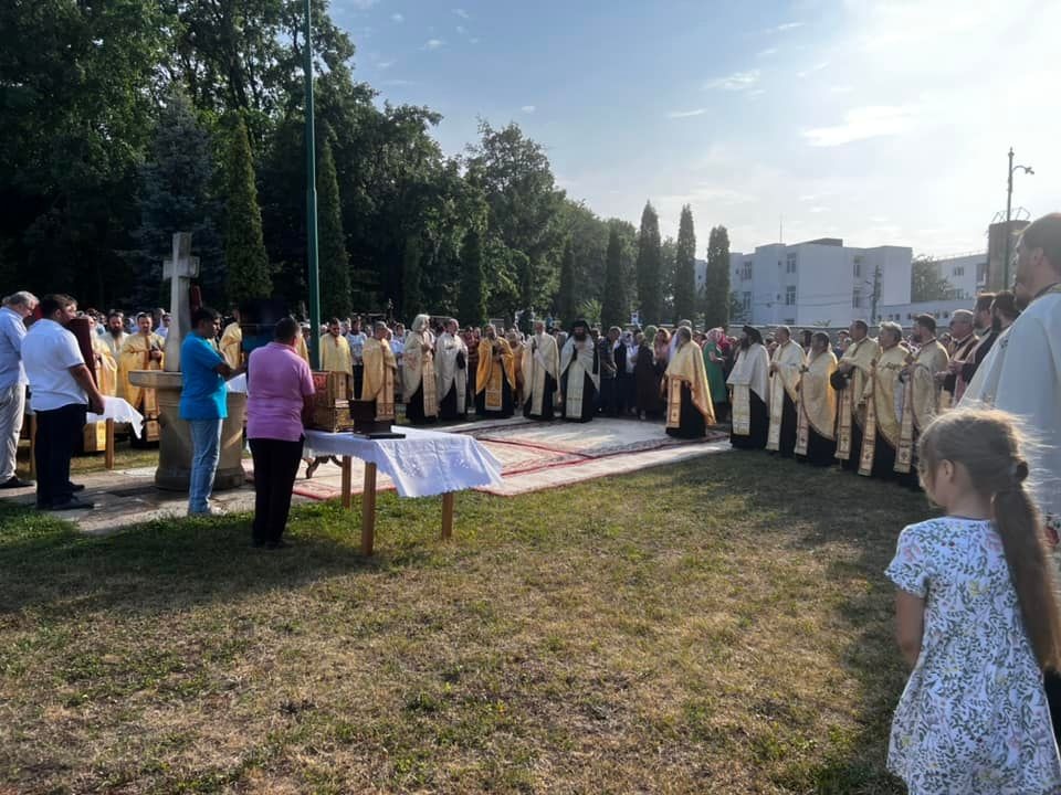 Rugăciuni pentru ploaie la Mănăstirea Popăuți