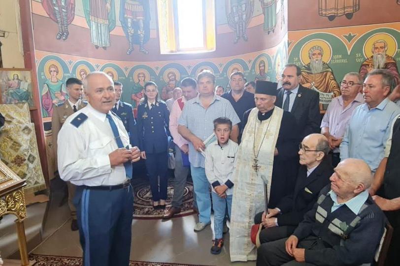 Veteran de război, aniversat la 100 de ani de viață