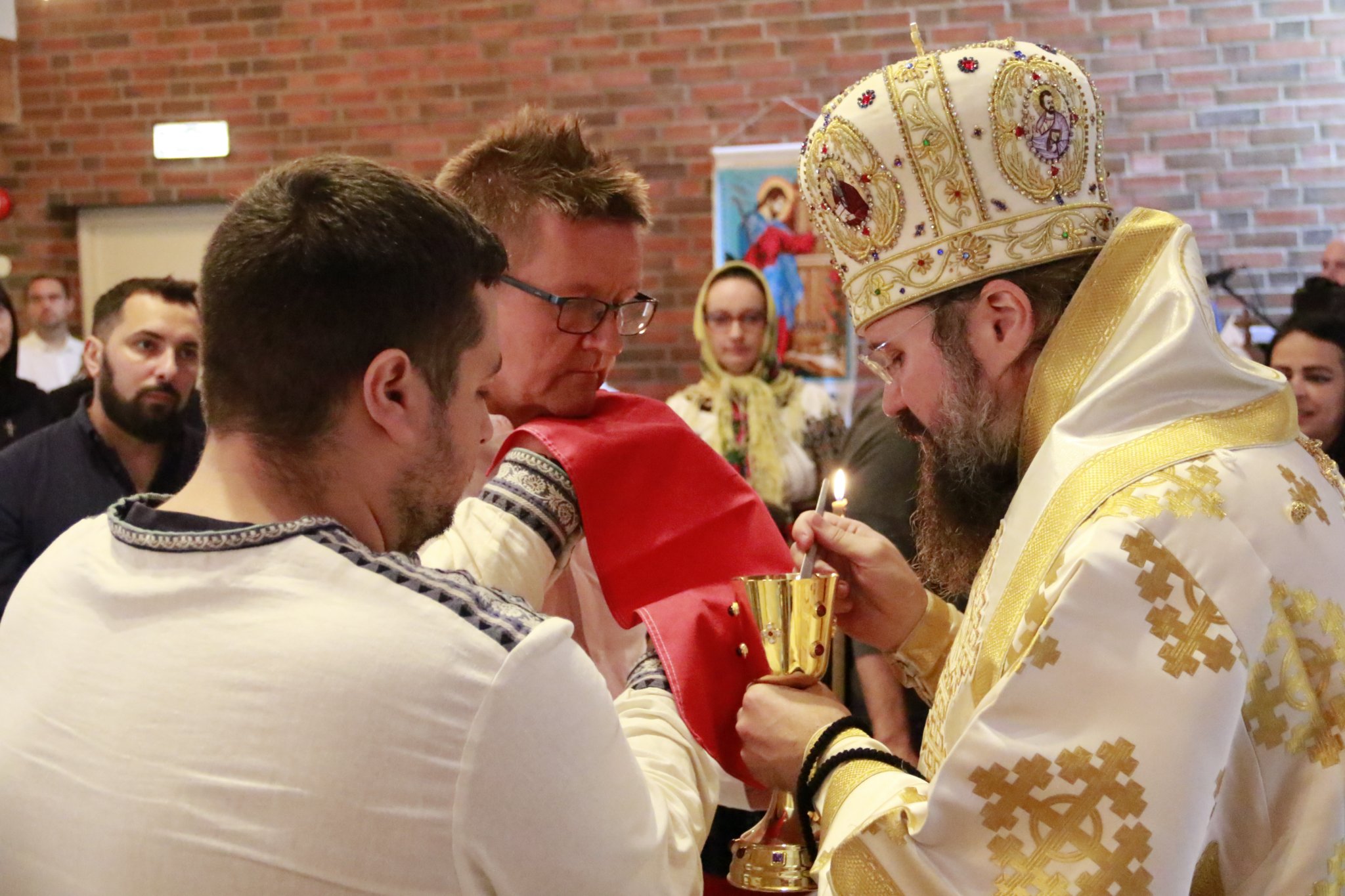 Oslo: PS Macarie a botezat un norvegian în vârstă de 55 de ani