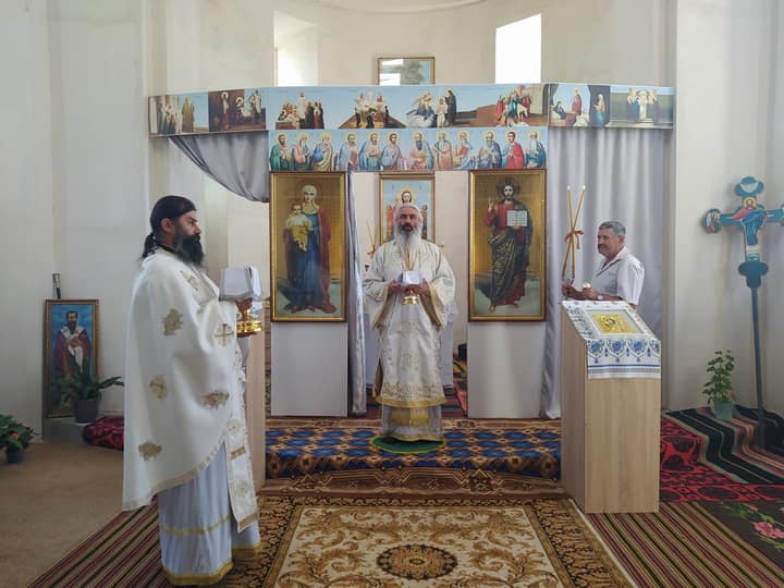 Sărbătoarea Schimbării la Faţă la Mănăstirea Chirilovca