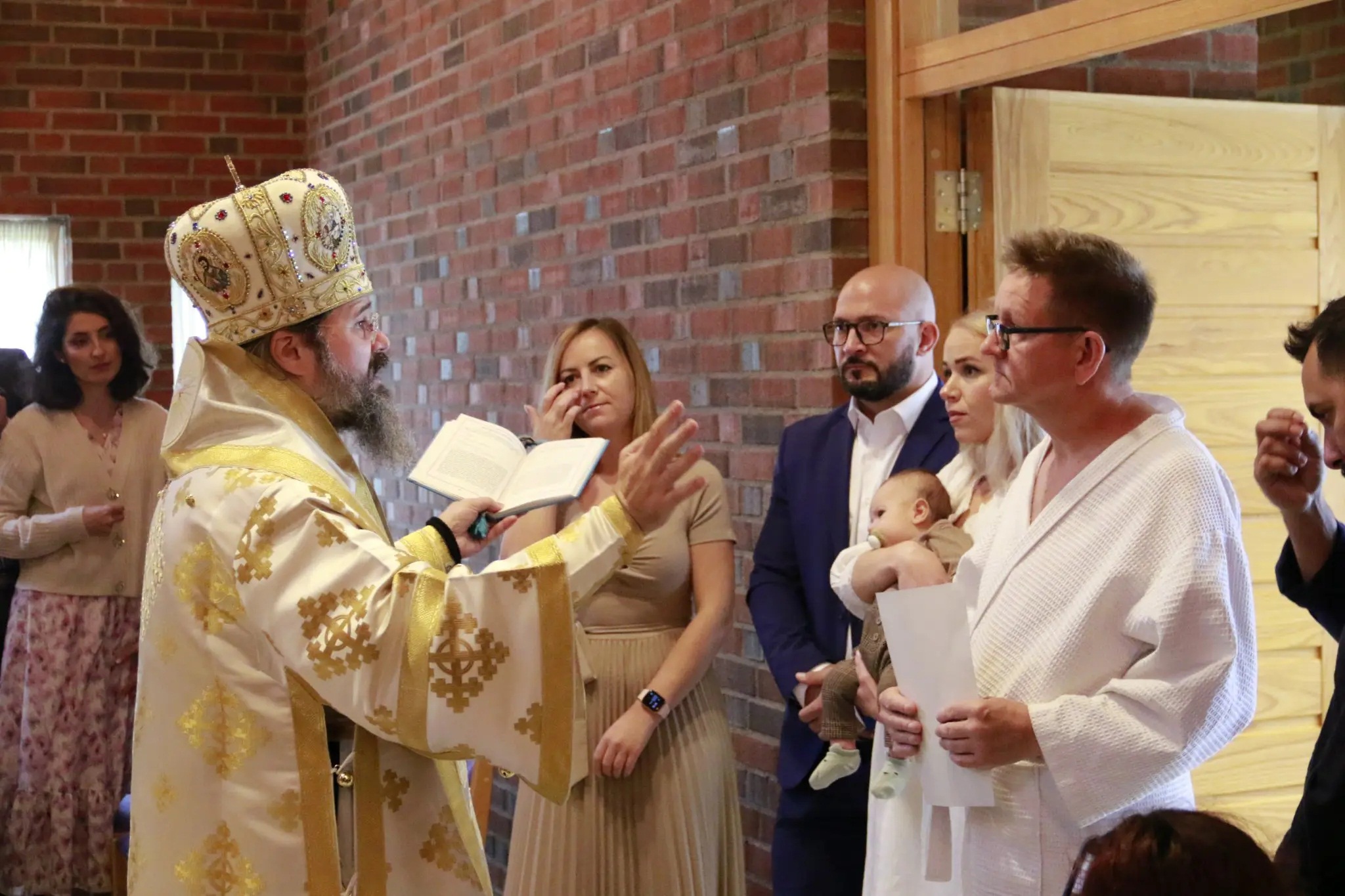 Oslo: PS Macarie a botezat un norvegian în vârstă de 55 de ani