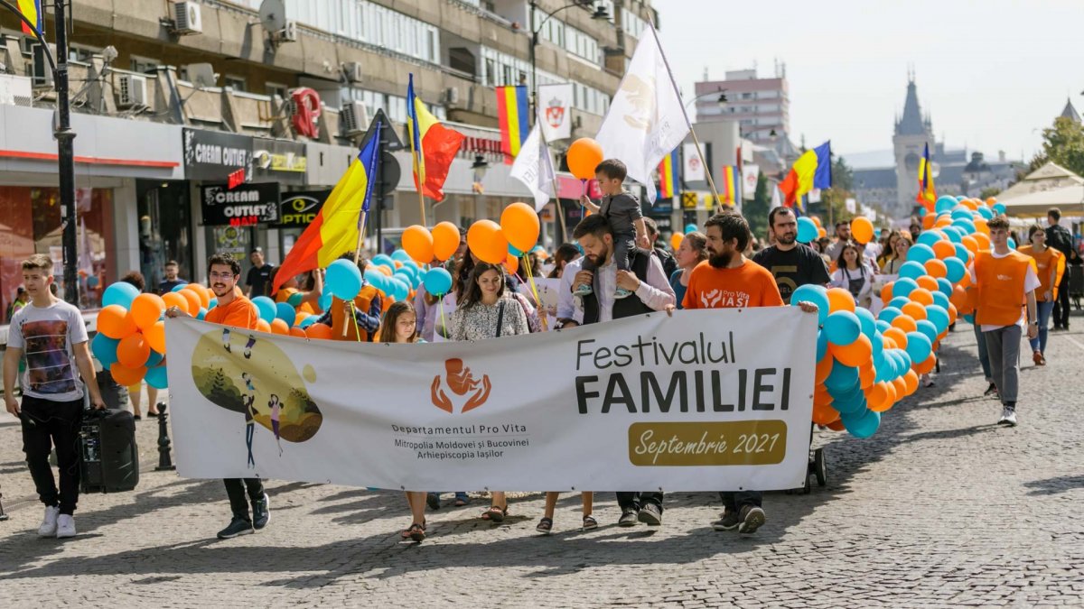 „Familia – de la căutare la împlinire.” Pro Vita Iași organizează ediția a II-a a Festivalului Familiei