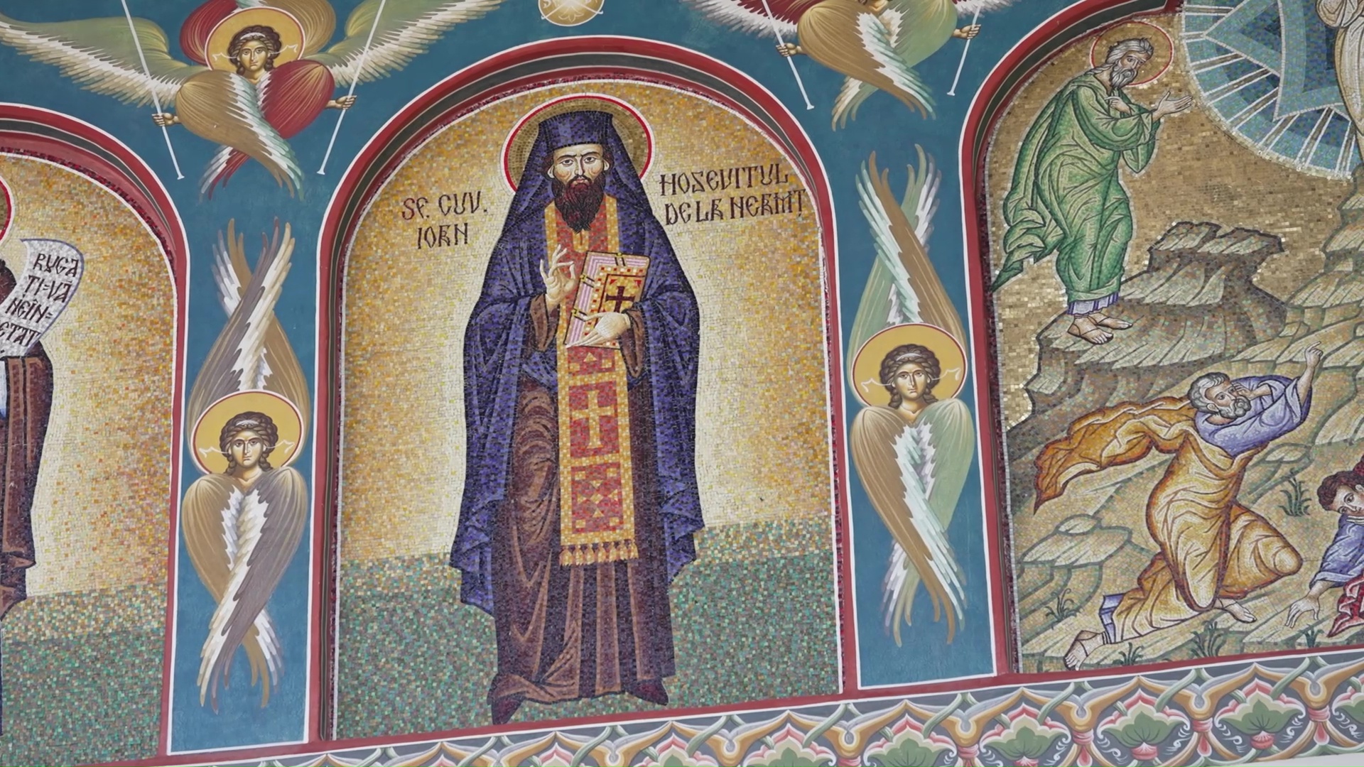 (Video) Sfântul Ioan Iacob Hozevitul sărbătorit la Seminarul de la Neamț