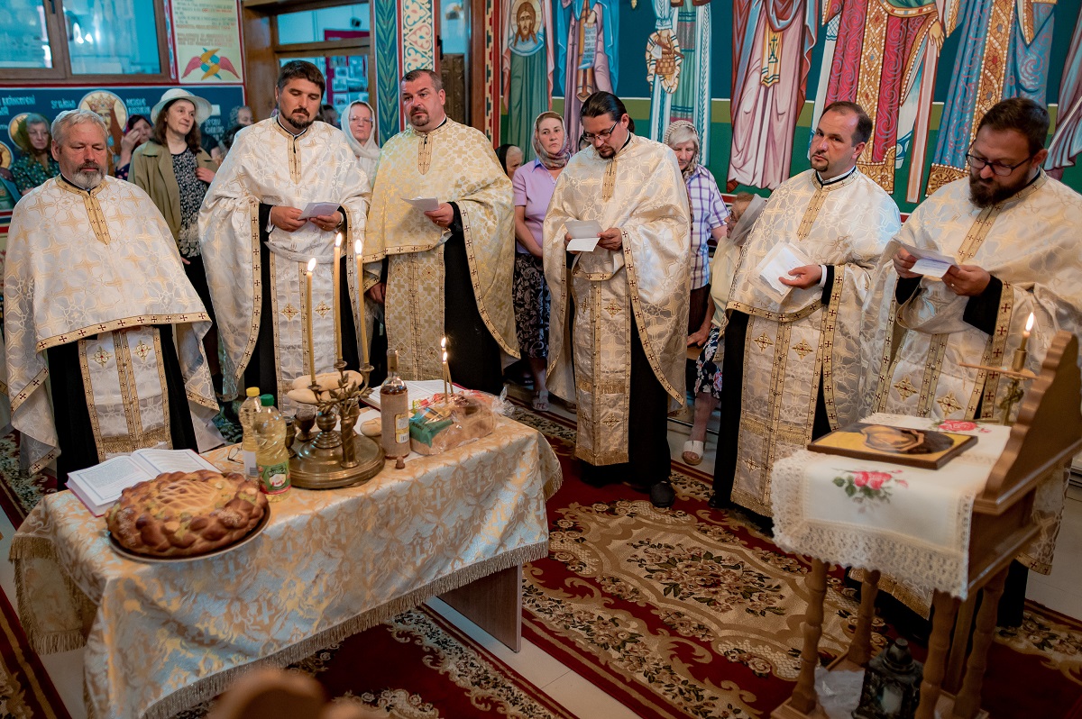 Cinstirea Sfântului Ioan Iacob Hozevitul la Seminarul din Dorohoi