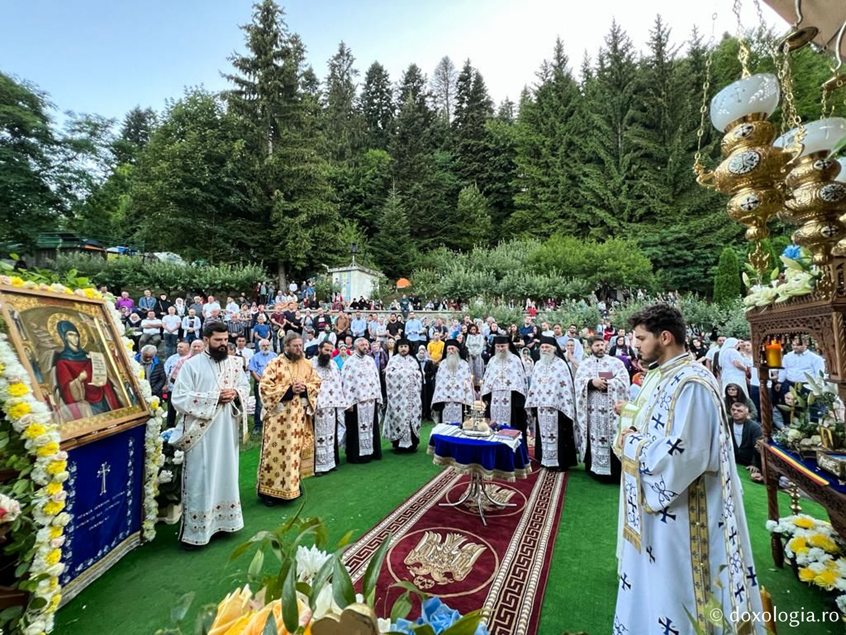 (Foto) Mănăstirea Sihla în ajunul prăznuirii Sfintei Teodora – 6 august 2022