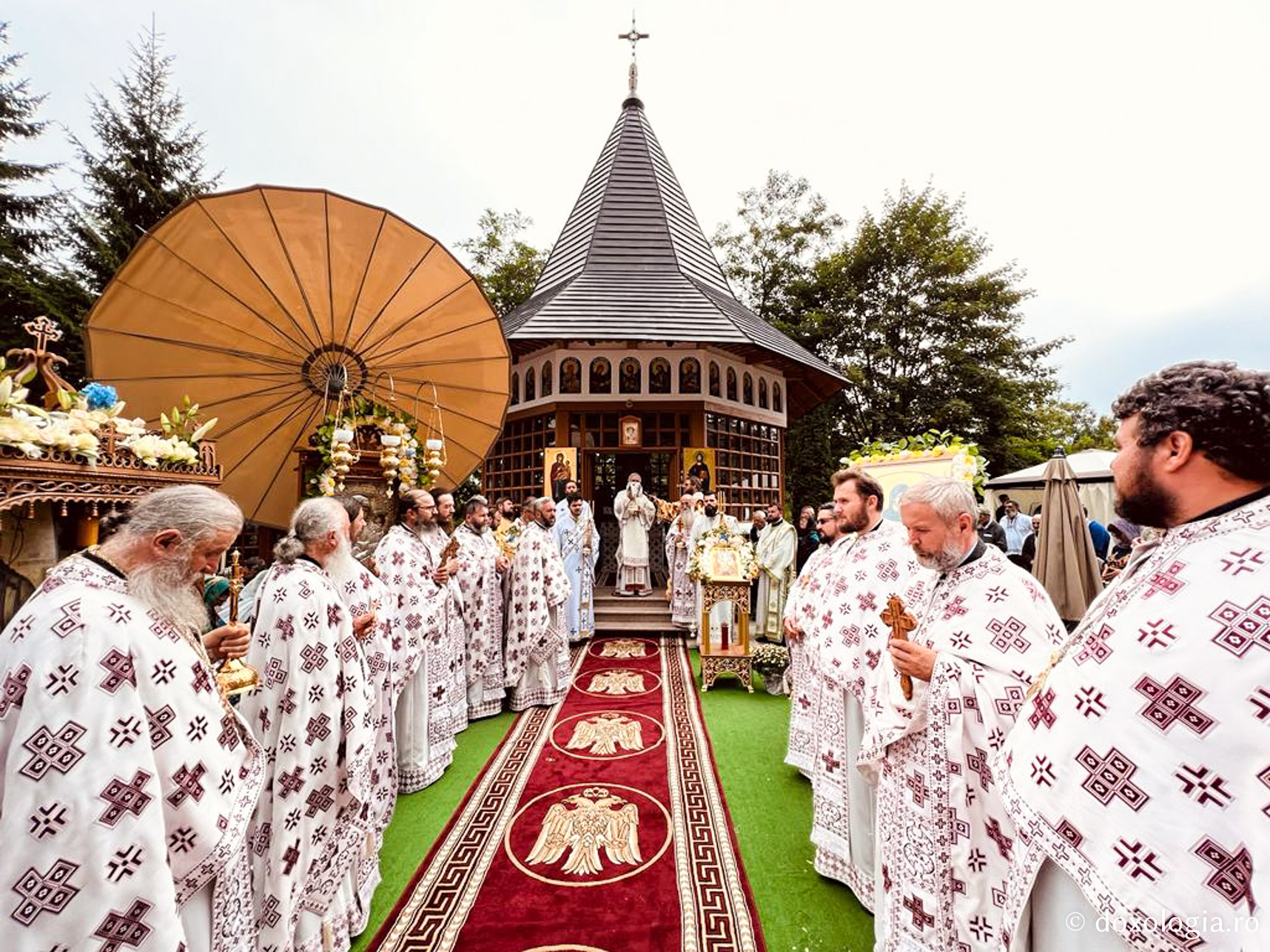 (Foto) Prăznuirea Sfintei Cuvioase Teodora la Mănăstirea Sihla, 2022