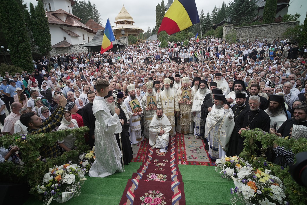 (Video) Hramul Sfintei Teodora de la Sihla, sărbătorit la Mănăstirea Sihăstria