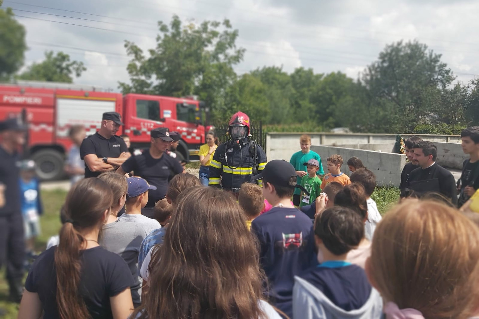 Instructaj PSI-SU la parohia Mastacăn – Neamț