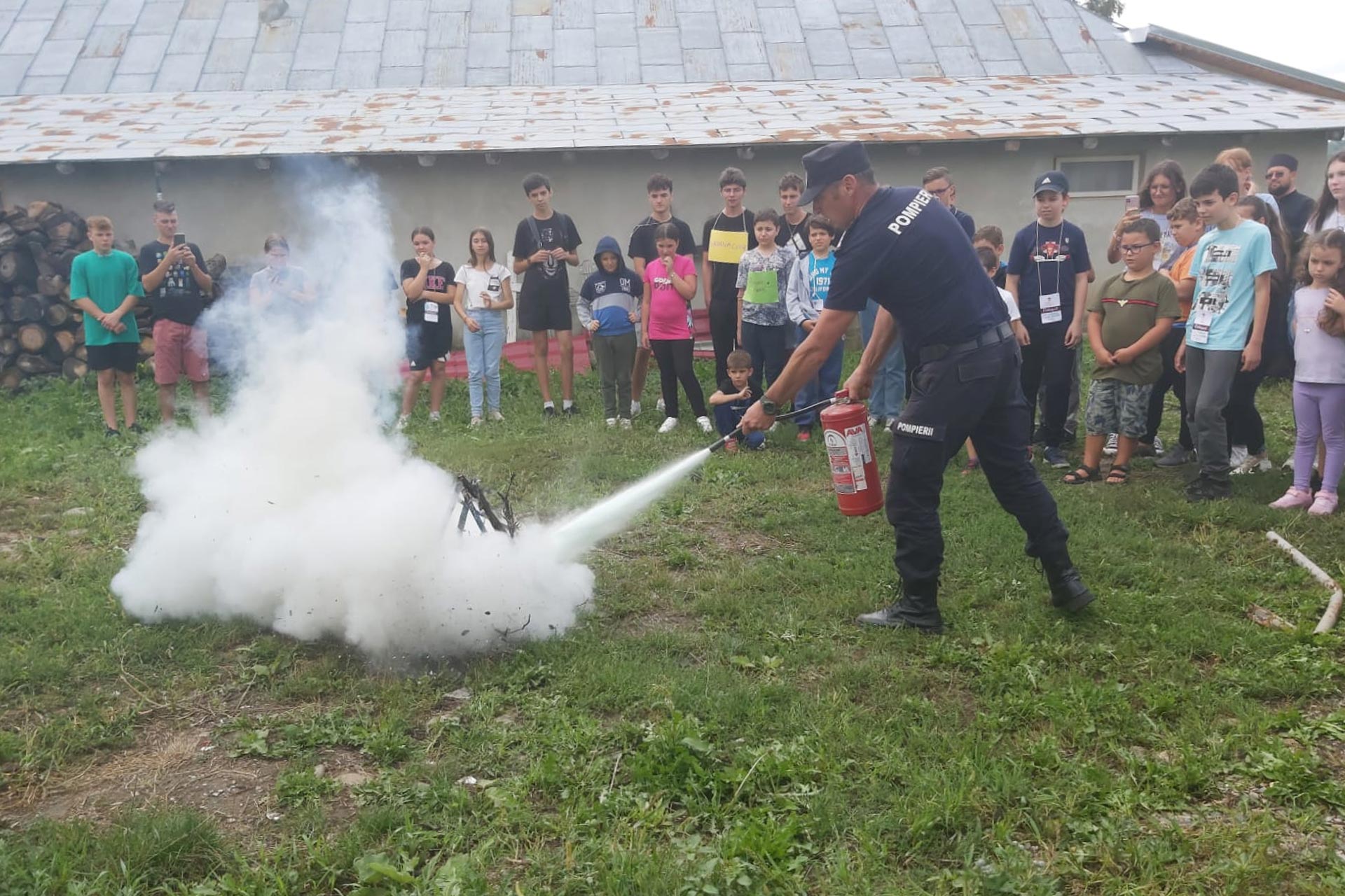 Instructaj PSI-SU la parohia Mastacăn – Neamț