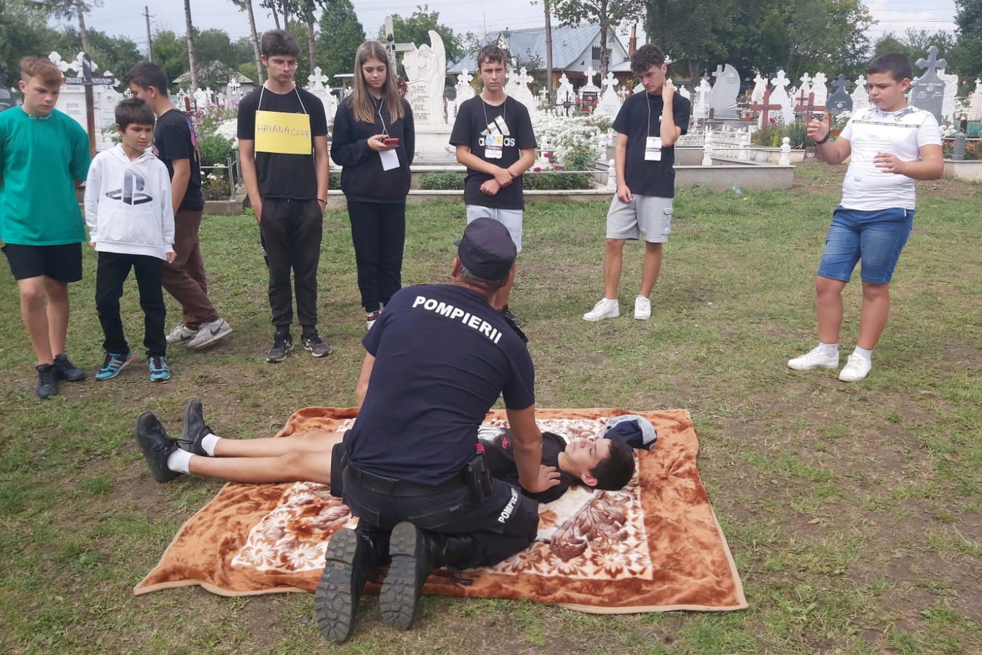 Instructaj PSI-SU la parohia Mastacăn – Neamț