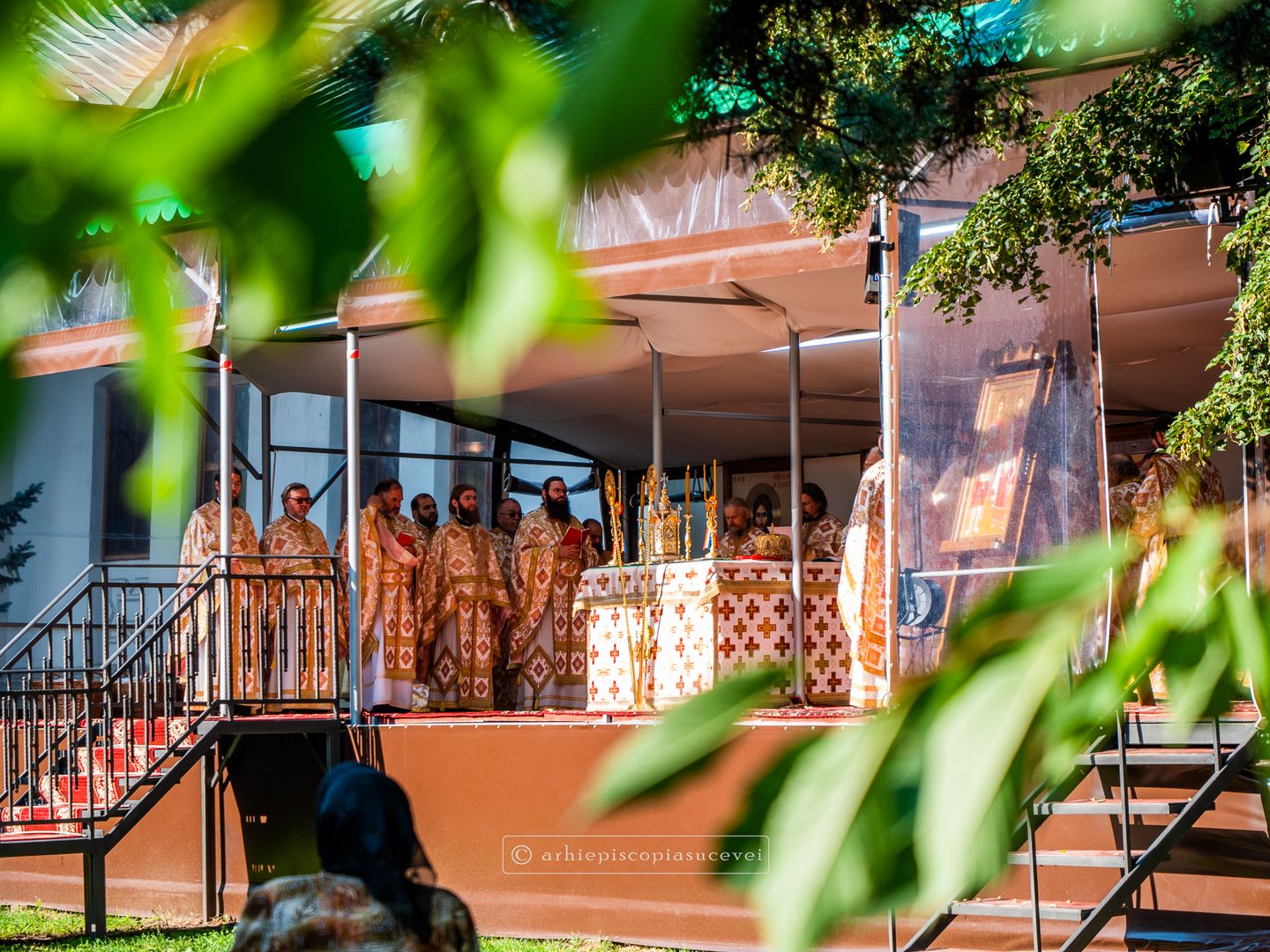 Prăznuirea Tăierii capului Sfântului Proroc Ioan Botezătorul la Catedrala Arhiepiscopală din Suceava