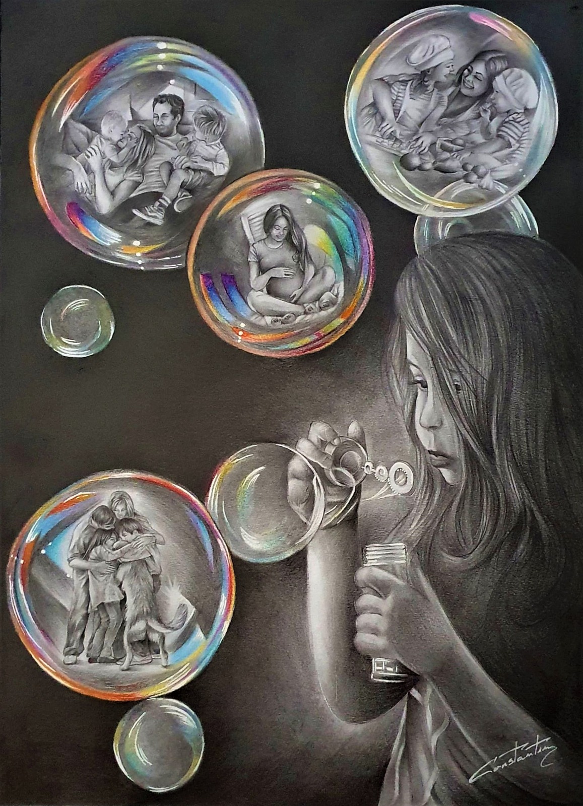 „GENESIS. Familia, școală a iubiriiˮ, expoziție de picturi în Amfiteatrul Palas Iași