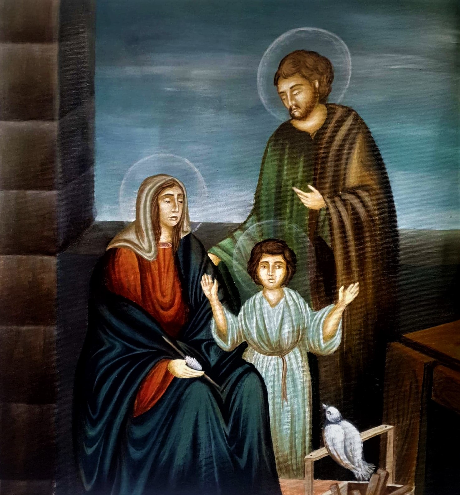 „GENESIS. Familia, școală a iubiriiˮ, expoziție de picturi în Amfiteatrul Palas Iași