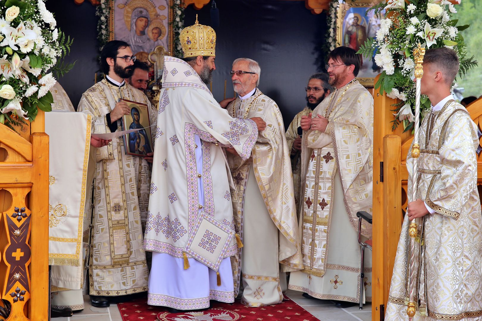 Biserica din Bălțătești, care datează din anul 1872, a fost resfințită de PS Nichifor Botoșăneanul