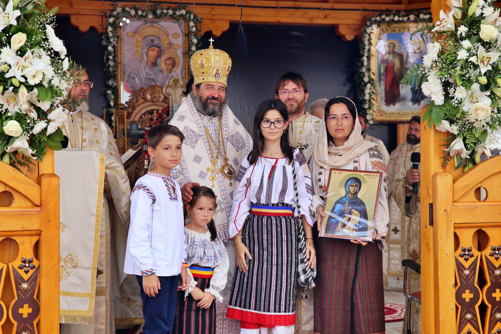 Biserica din Bălțătești, care datează din anul 1872, a fost resfințită de PS Nichifor Botoșăneanul