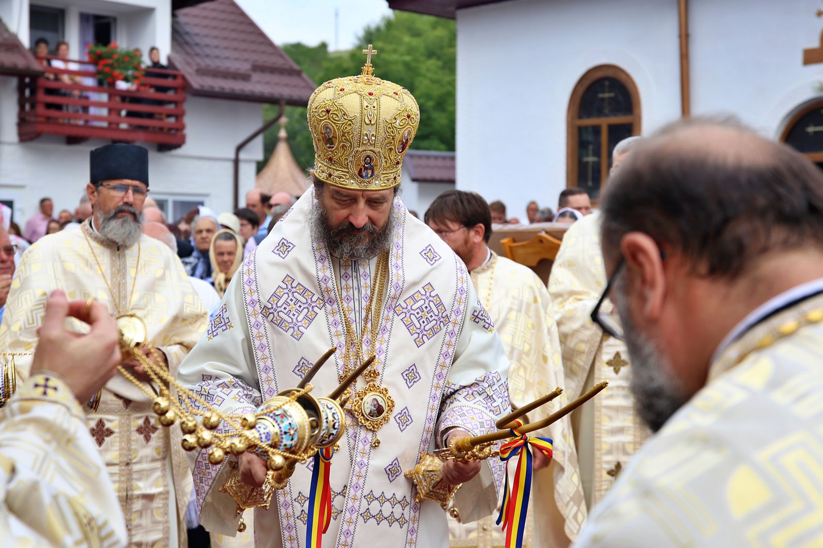 Biserica din Bălțătești, care datează din anul 1872, a fost resfințită de PS Nichifor Botoșăneanul