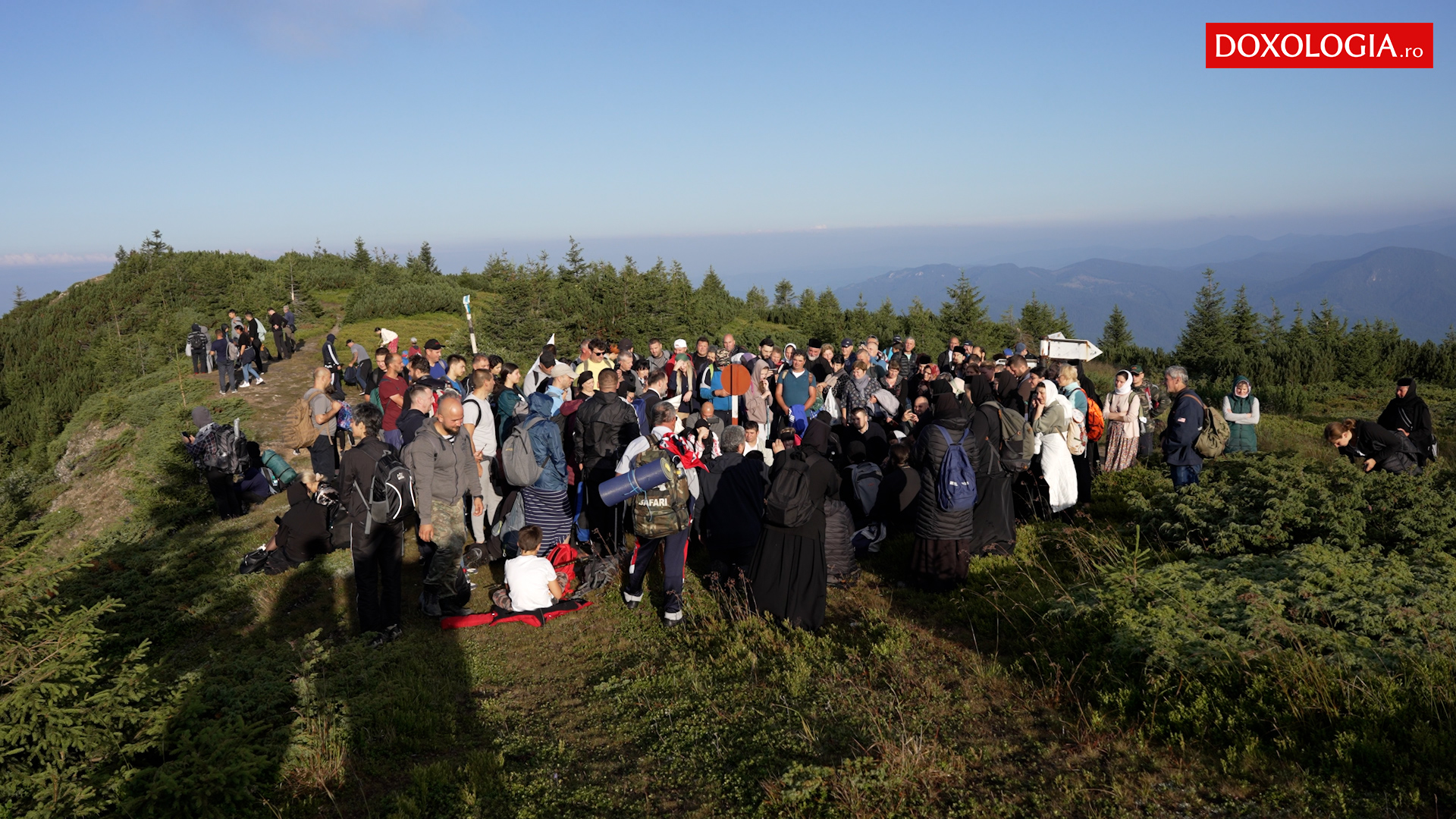 (Video) Schimbarea la Față a Domnului sărbătorită pe Muntele Ceahlău