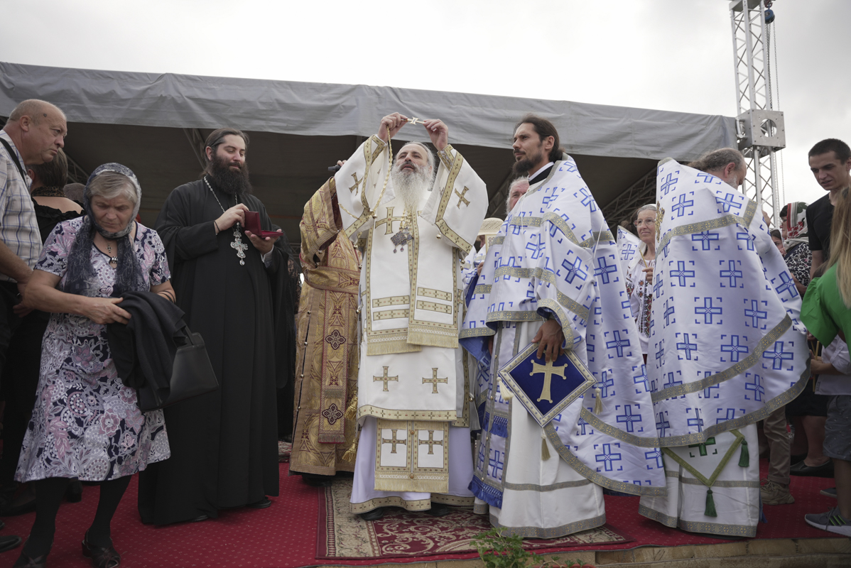 Biserica Schitului Braniște a fost sfințită: „Da, noi suntem zidirea lui Dumnezeu”