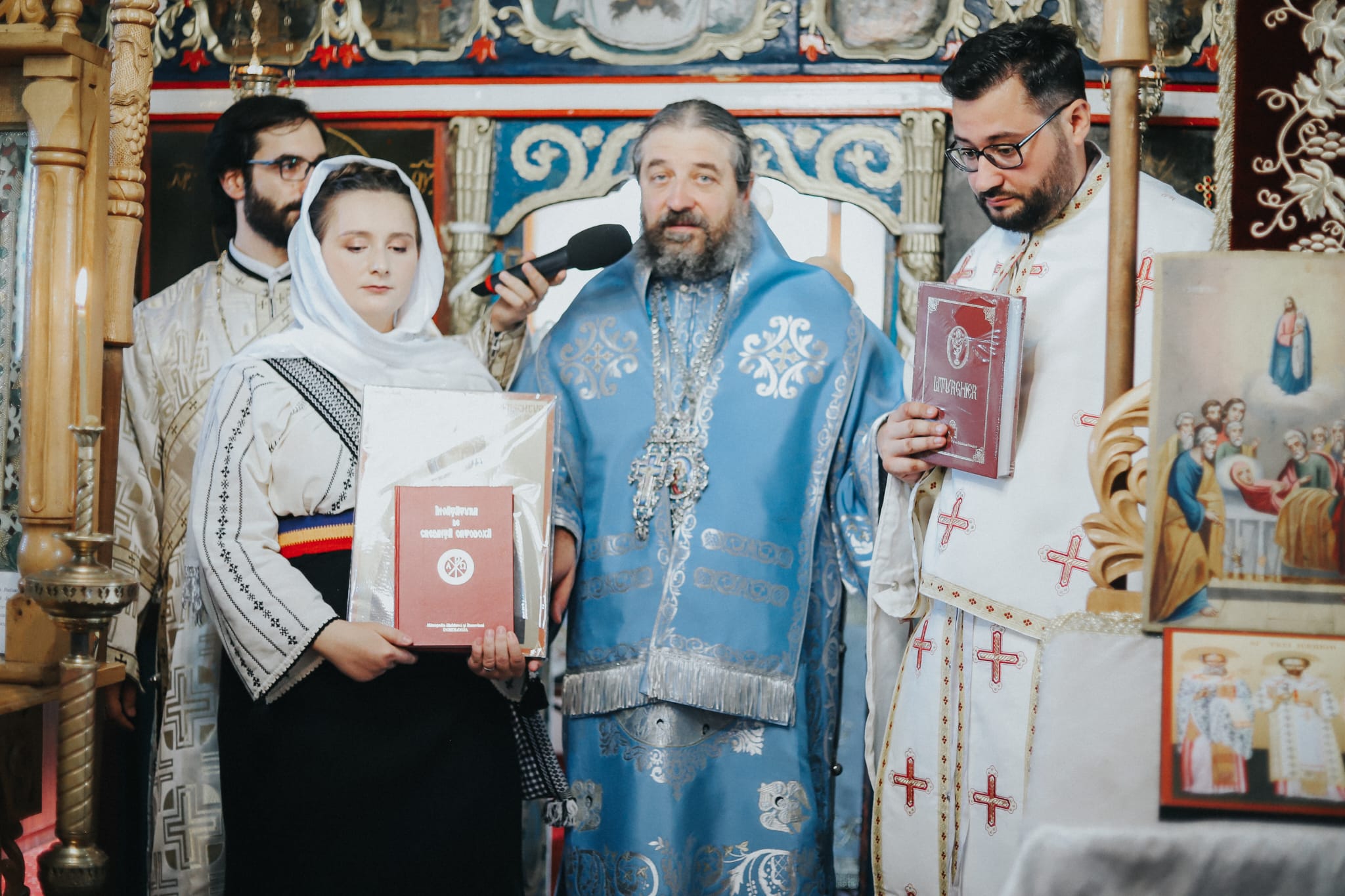 Bucurie întreită pentru enoriașii din Parohia Podolenii de Jos