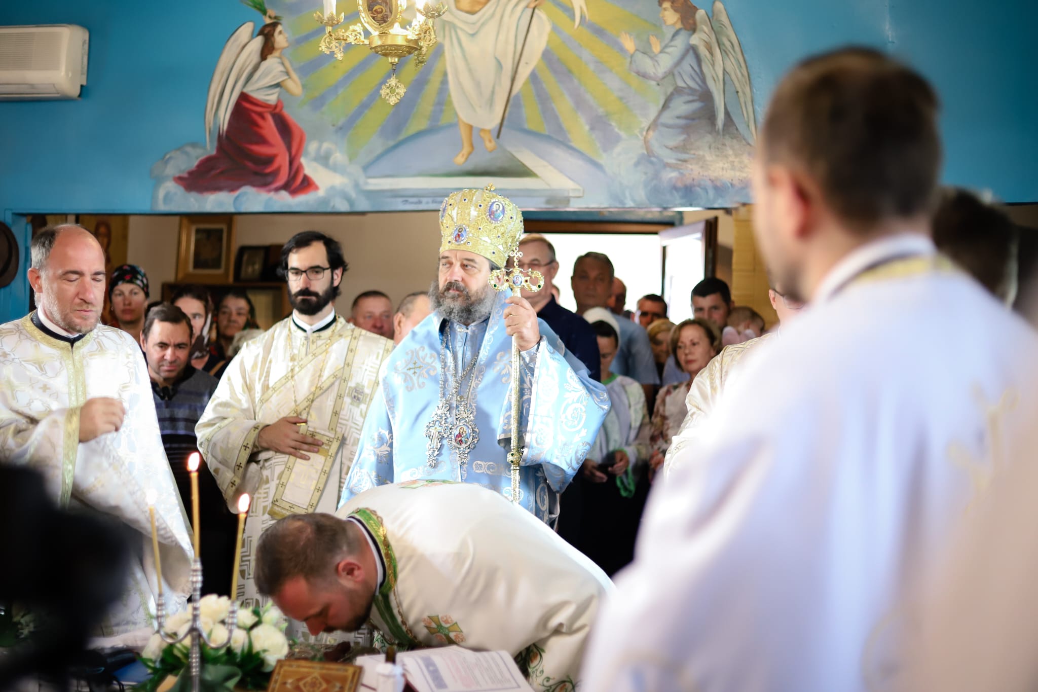 Bucurie întreită pentru enoriașii din Parohia Podolenii de Jos