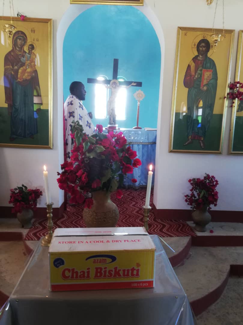 Sfânta Sofia - ocrotitoarea parohiei din satul Magubike