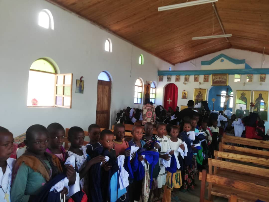 Sfânta Sofia - ocrotitoarea parohiei din satul Magubike