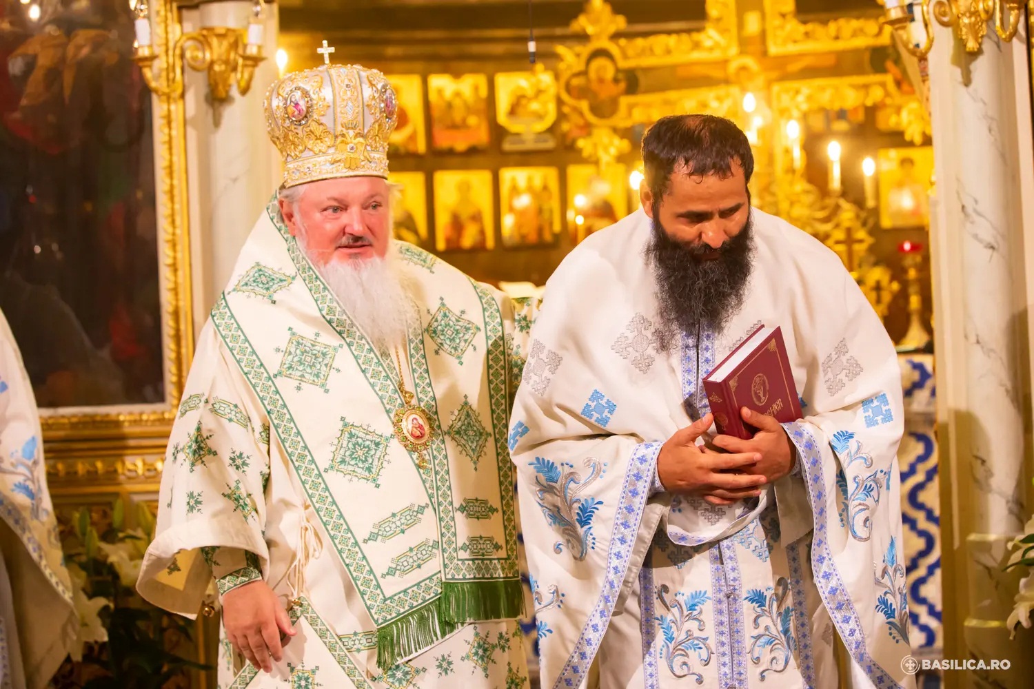 PS Varlaam a oficiat slujba de mulțumire pentru anul trecut și de binecuvântare pentru Noul An Bisericesc