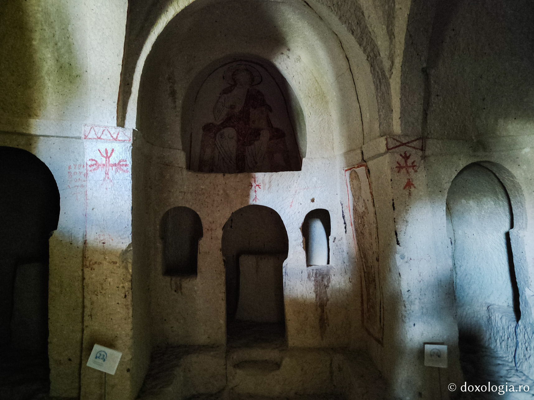 (Foto) Biserica Pantocrator (Pantokrator Kilisesi) din Muzeul în aer liber Goreme – Turcia