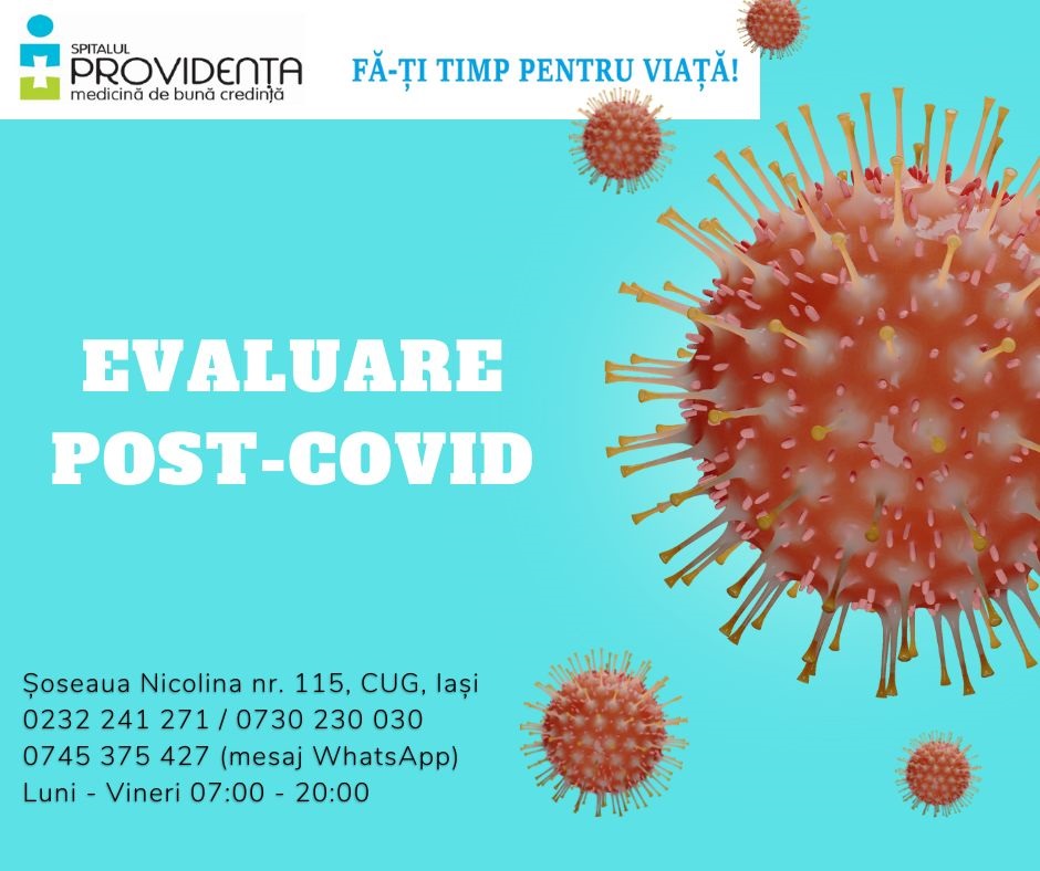 Luna de evaluare post-covid la Spitalul Providența Luna de evaluare post-covid la Spitalul Providența