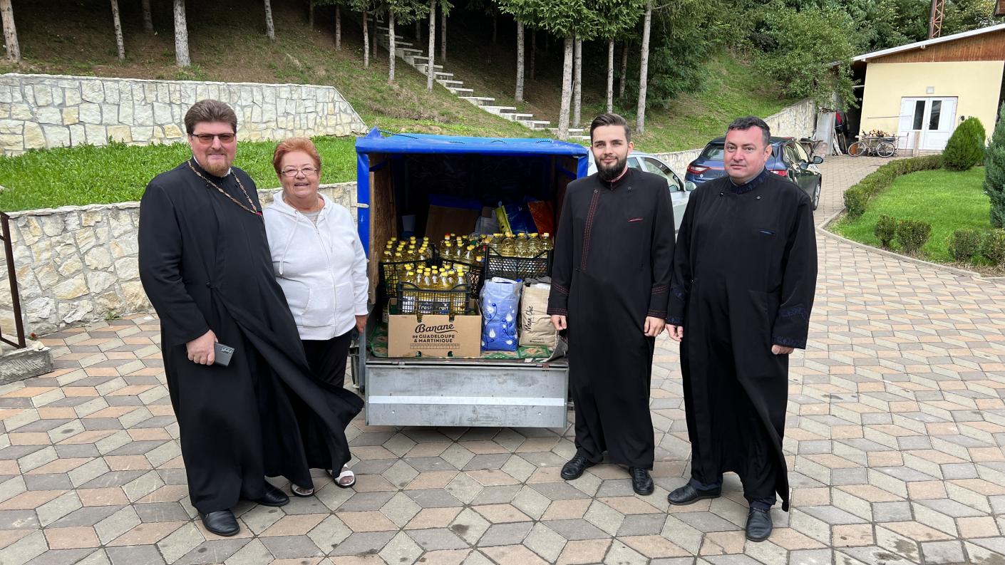 Parohiile Protoieriei Sascut, în sprijinul beneficiarilor de la Hârja