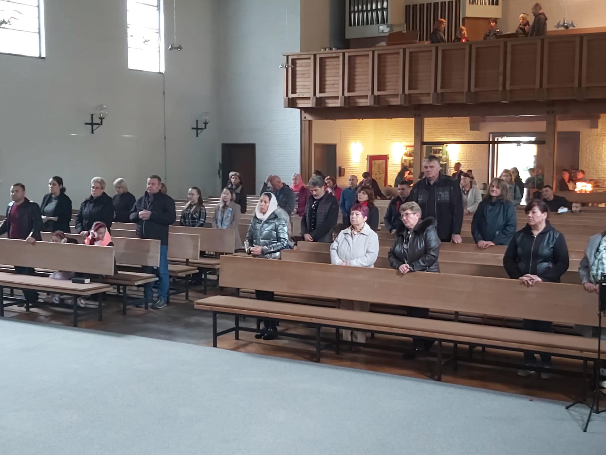 Prima Sfântă Liturghie în localitatea bavareză Dachau