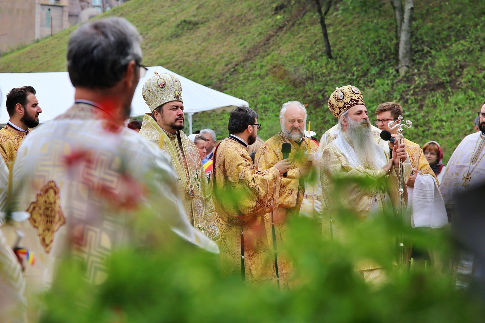 O biserică închinată Sfântului Nectarie Taumaturgul, sfințită de doi ierarhi la Tașca