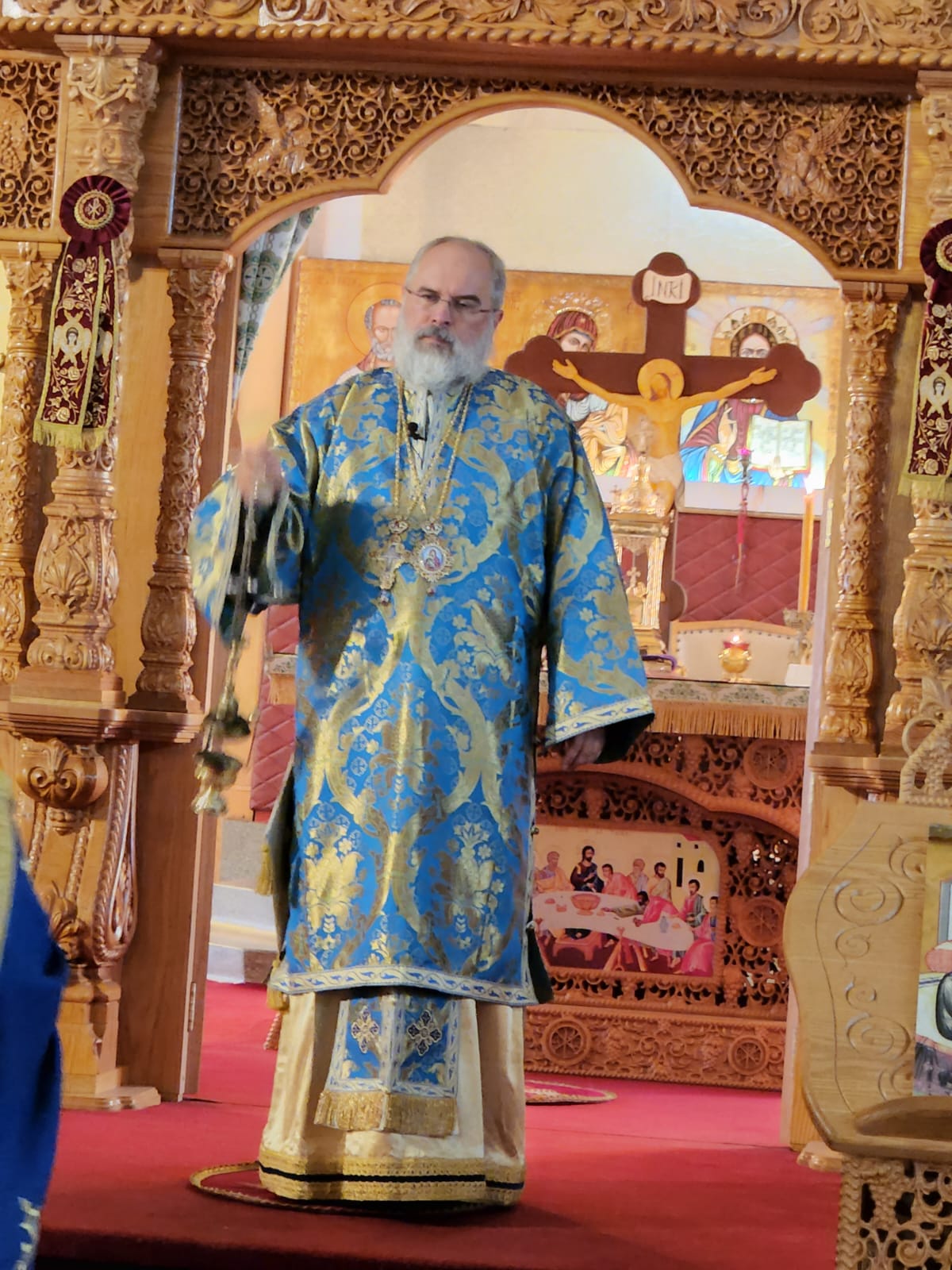 Praznicul Nașterii Maicii Domnului la Catedrala Episcopală „Sfântul Mare Mucenic Gheorghe” din Saint-Hubert, Quebec