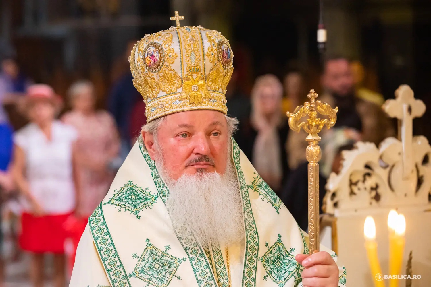 PS Varlaam a oficiat slujba de mulțumire pentru anul trecut și de binecuvântare pentru Noul An Bisericesc