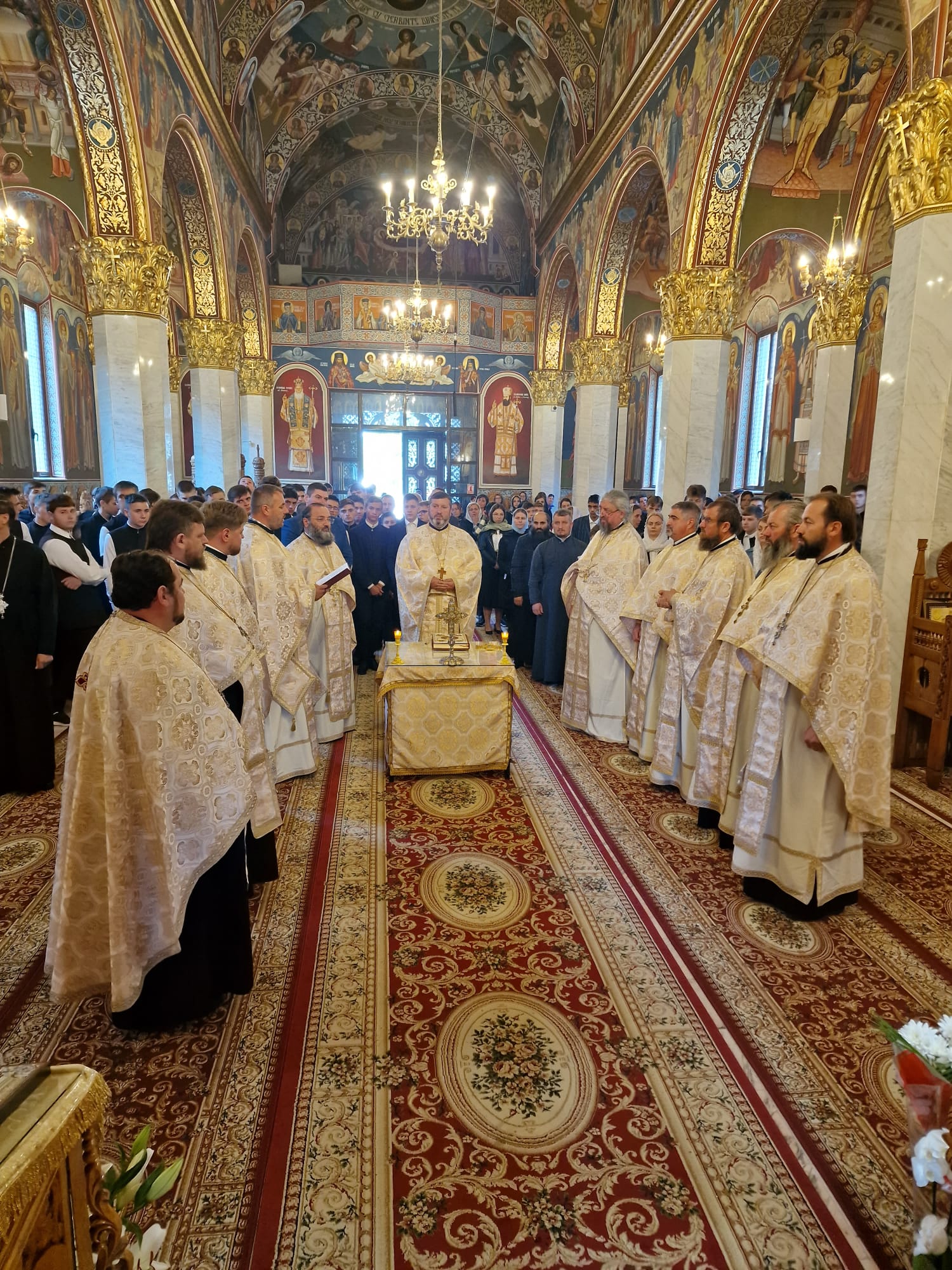 Manifestări prilejuite de începerea noului an școlar la Seminarul Teologic Ortodox „Veniamin Costachi” de la Mănăstirea Neamț