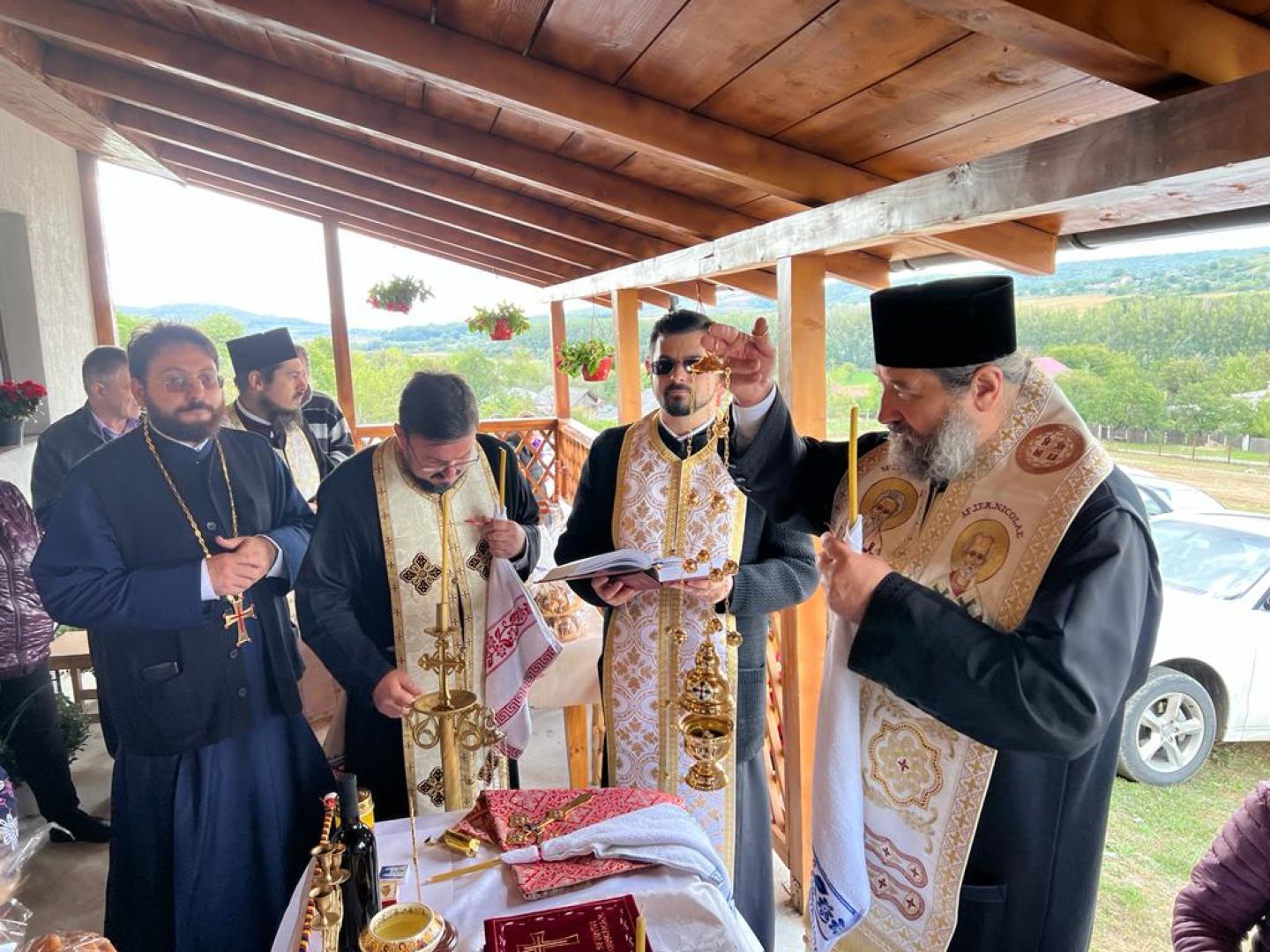 Sfințire de casă socială la Parohia Schitu Duca