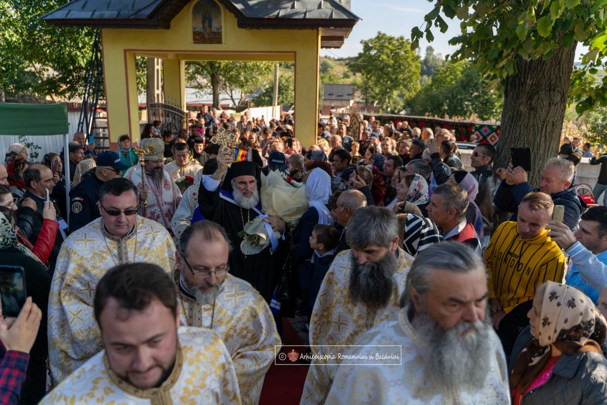 Sfințire de biserică în filia Vâlcele a Parohiei Marvila