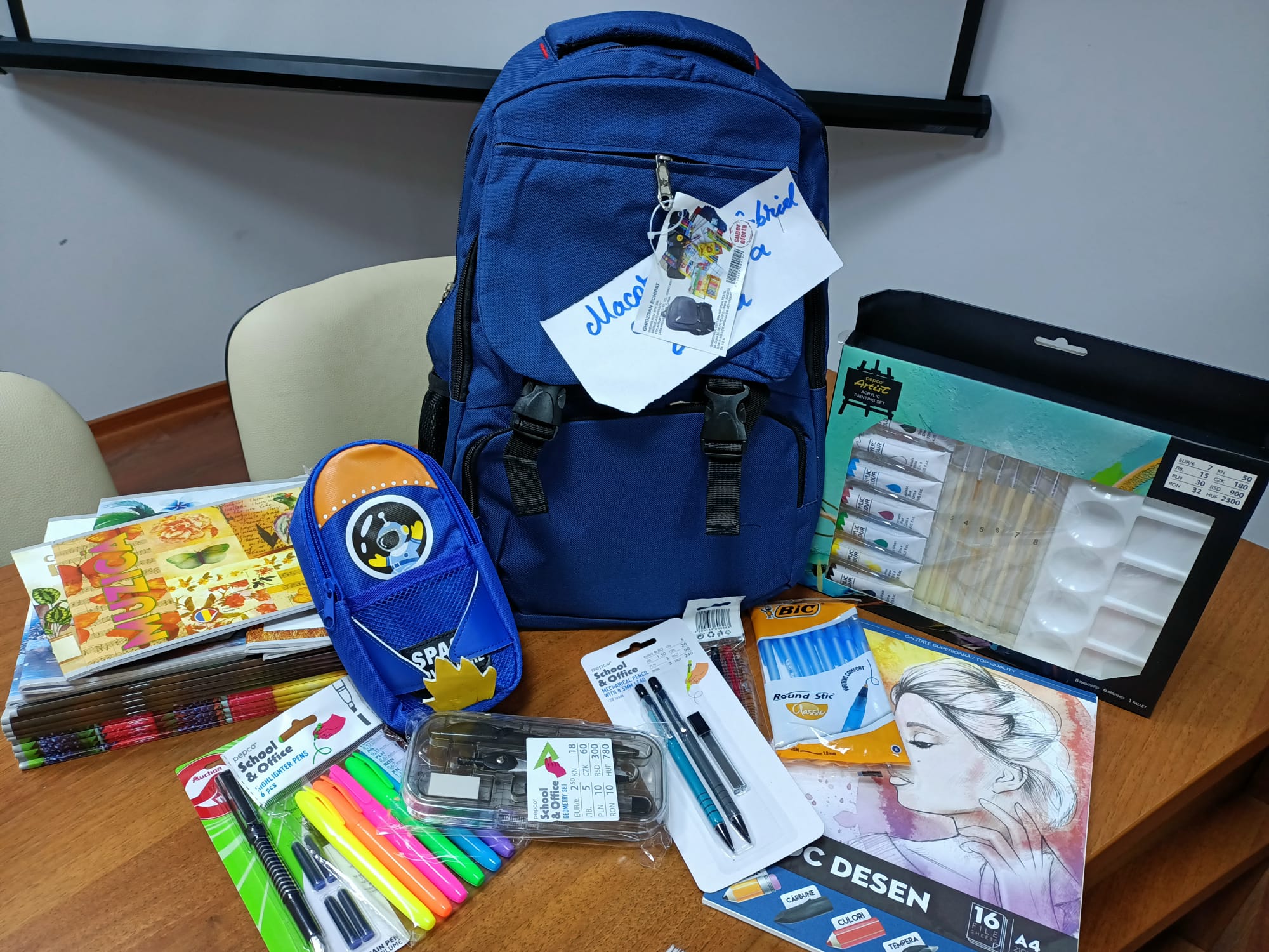 Campania „Ghiozdănelul tău – bucuria mea” a ajuns la final